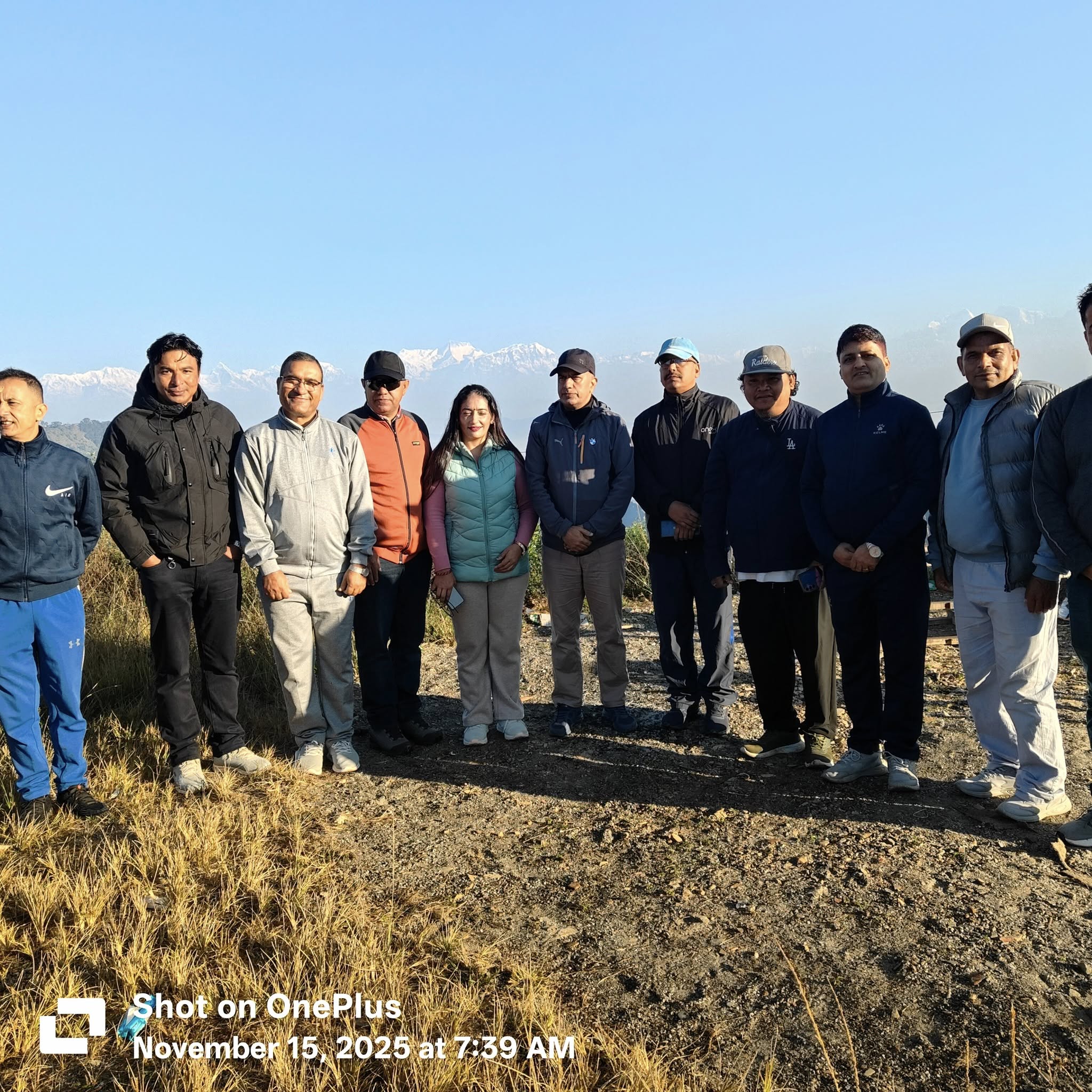 नवलपुरका उच्चस्तरीय टोलीद्वारा देवचुली डाँडाको अवलोकन भ्रमण