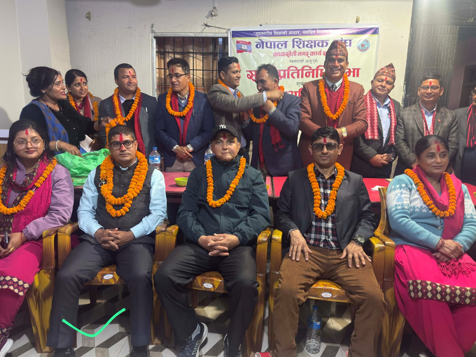 नेपाल शिक्षक संघ कावासोतीको अध्यक्षमा देवकोटा चयन