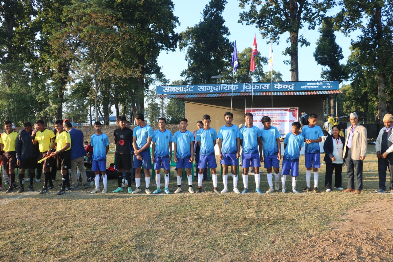 प्याब्सन नवलपुरको फुटबल प्रतियोगिताको उपाधि अमर रजहरलाई 