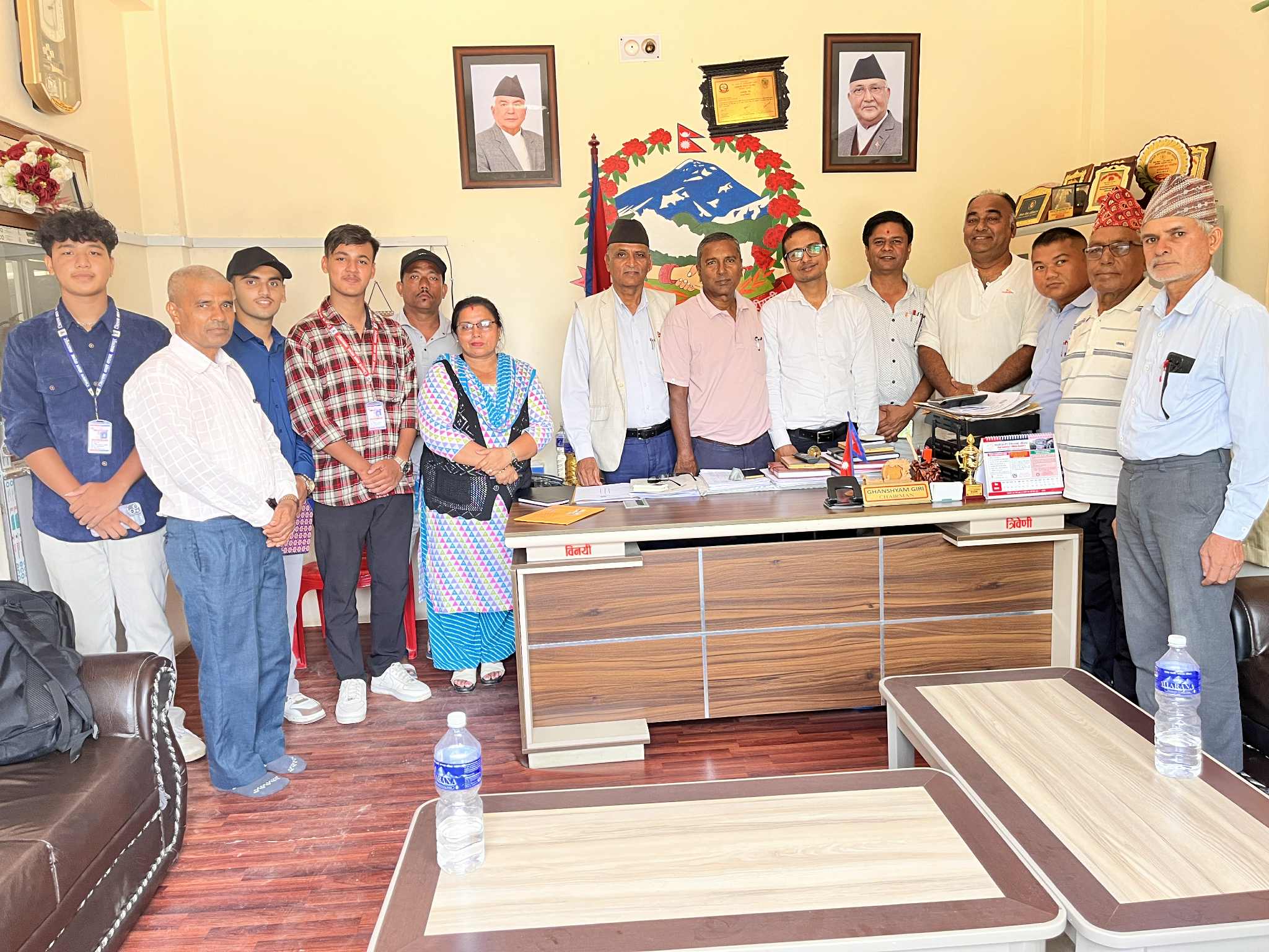 बाल क्लब नवलपुर र विनयी त्रिवेणीको बिचमा विविध विषयमा छलफल