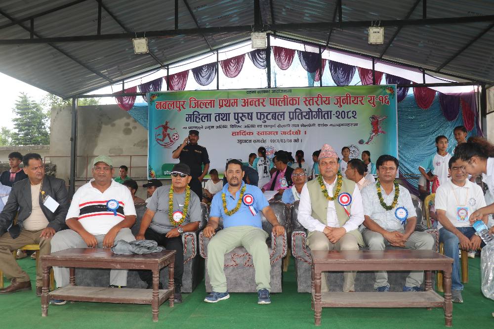 कोल्हुवामा यु–१६ फुटबल जारी , महिला तथा पुरुष दुबै समूहको फाइनलमा देवचुली 