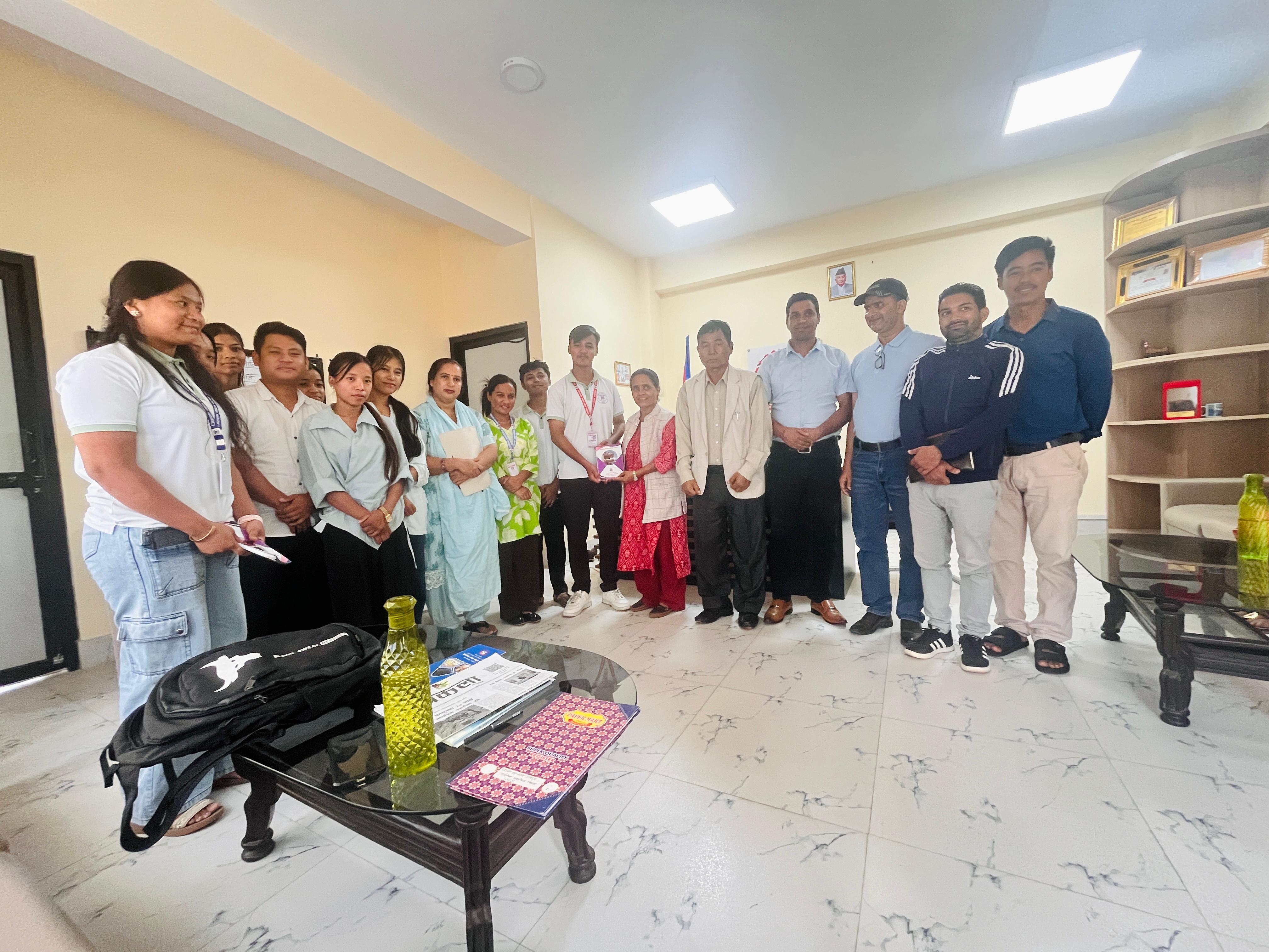 जिल्ला बाल क्लब नवलपुर र हुप्सेकोट गाउँपालिकाबीच बालबालिकासम्बन्धी विविध विषयमा महत्वपूर्ण छलफल