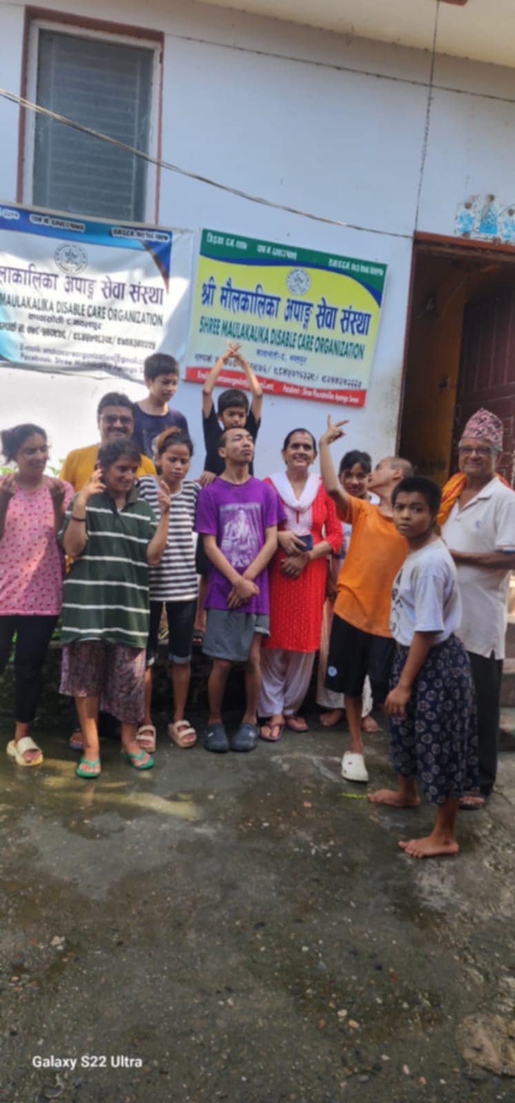 अष्ट्रेलियाबाट समाजसेवामा समर्पित ज्योति पराजुलीको जन्मदिनमा अपाङ्ग संस्थामा सहयोग