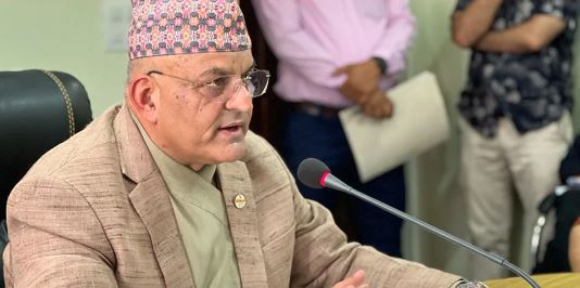 विश्वासको मत लिँदै गण्डकीका मुख्यमन्त्री पाण्डे
