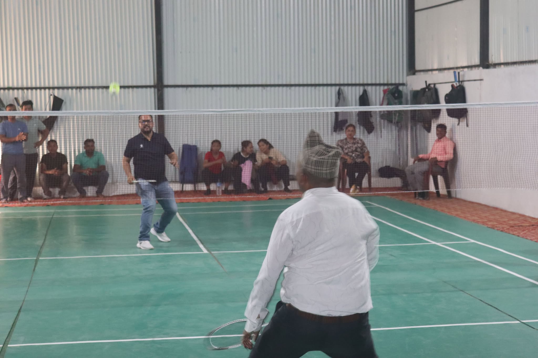 कभर्ड हलको उद्‌घाटन सहित प्रगतिनगरमा वार्ड स्तरीय ब्याडमिन्टन प्रतियोगिता सुरु 