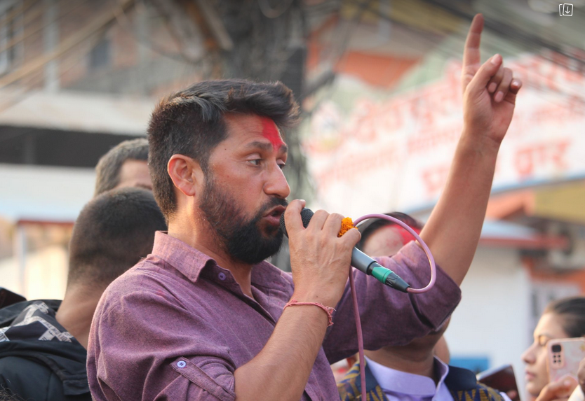 भ्रष्टाचारीहरुको जरो नउखेलेसम्म मैले विश्राम लिने छैन : रवि लामिछाने