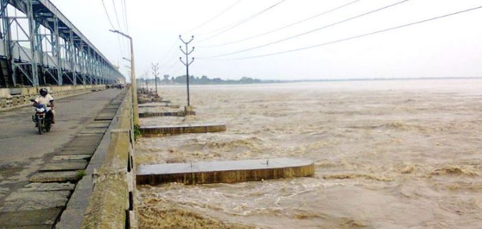 सप्तकोशीमा पानीको बहाव घट्यो