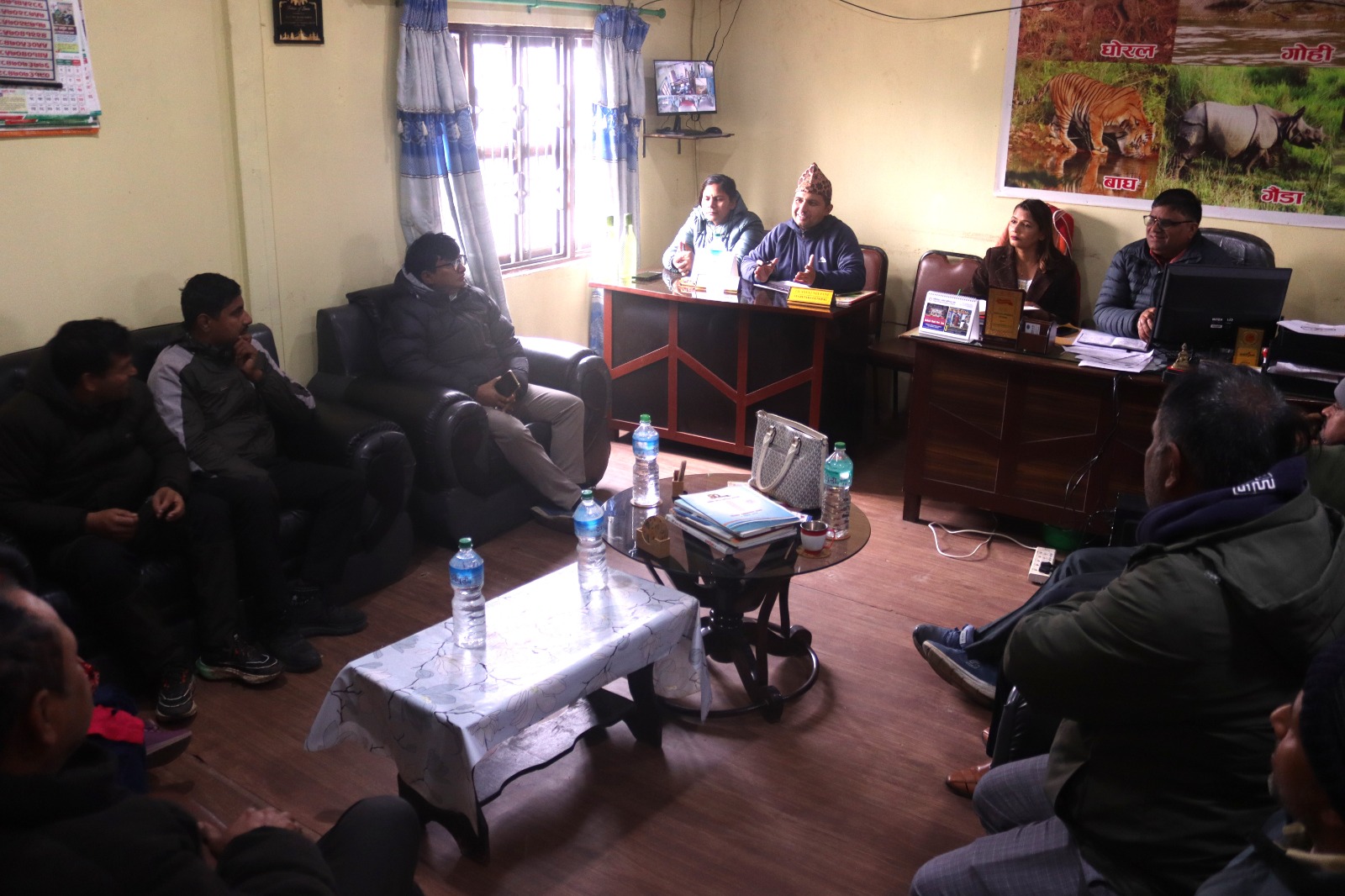 छैटौँ देवचुली महोत्सव : देवचुली भित्रका विभिन्न कृषक समूहसँग छलफल 