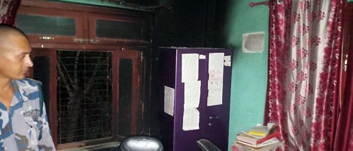 धनगढी उपमहानगरपालिकाको वडा कार्यालयमा आगजनी