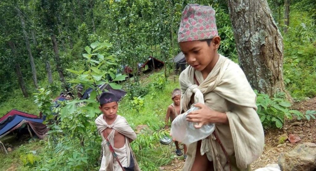 चिसोले राउटे बालबालिका बिरामी पर्न थाले