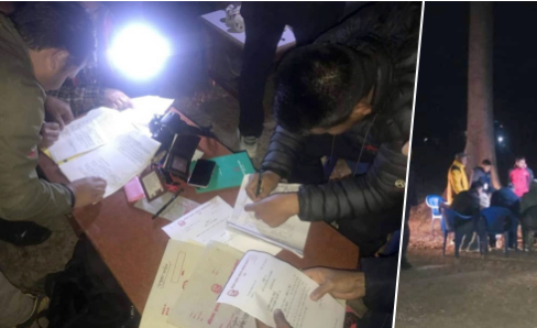 गाउँपालिका अध्यक्ष ८ लाख घुस खाँदाखाँदै अख्तियारकाे नियन्त्रणमा