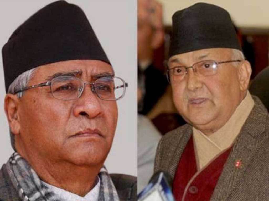प्रधानमन्त्री ओलीले आफूले प्राकृतिक धक्का भनेर कोरोना भाइरसतिर संकेत