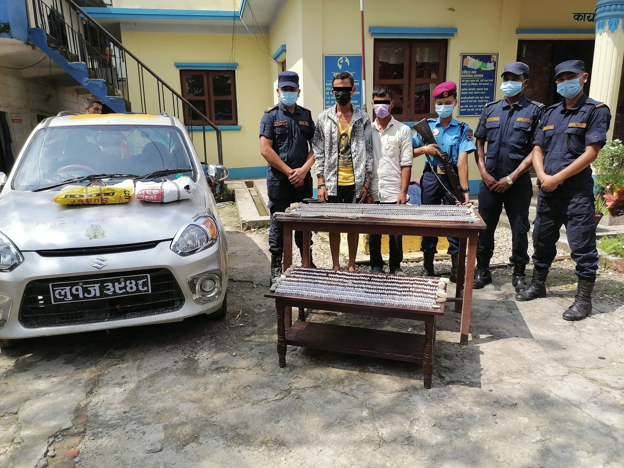 नवलपुर लागु औषध सहित २ जना पक्राउ