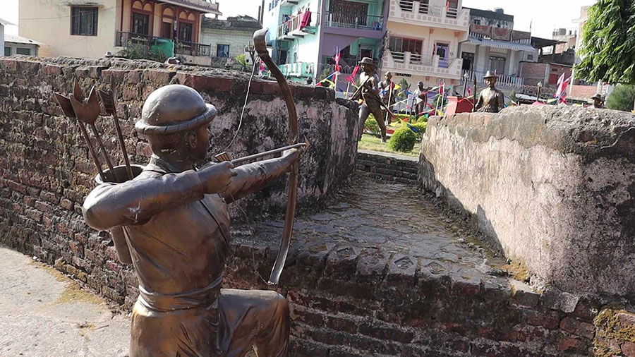 बुटवलको ऐतिहासिक जितगढी किल्ला नेपाली सेनाले उपमहानगरलाई हस्तान्तरण गर्दै