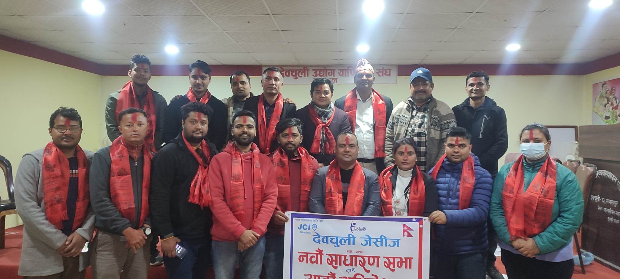 देवचुली जेसिज वर्ष २०२३ का लागी जेसि गणेश सापकोटा अध्यक्षमा चयन 