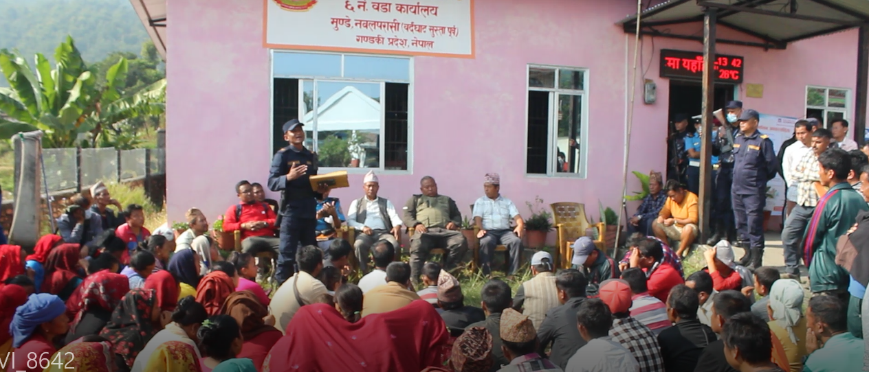 मुण्डे देखि कुमसोत अटो चल्नुपर्ने भन्दै स्थानीयको शान्तिपूर्ण आन्दोलन