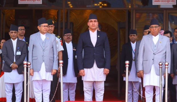 संसद भवनमा राष्ट्रपति सवारीको रिहर्सल