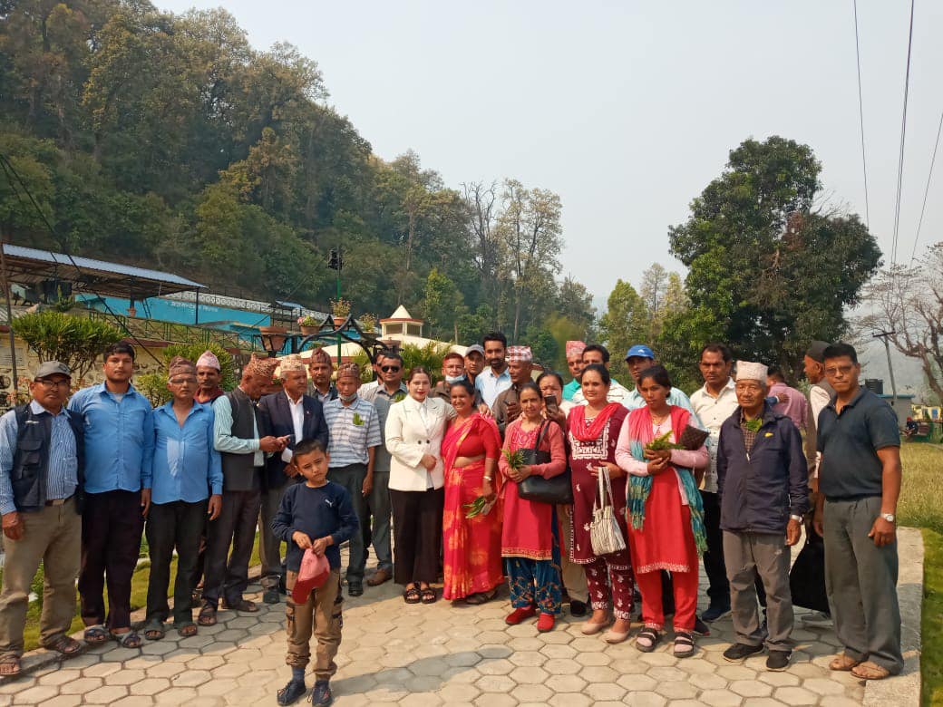 लमजुङको सातविसे नेवोटे खानेपानीले गर्याे रजहर खानेपानी संस्थाको अवलोकन