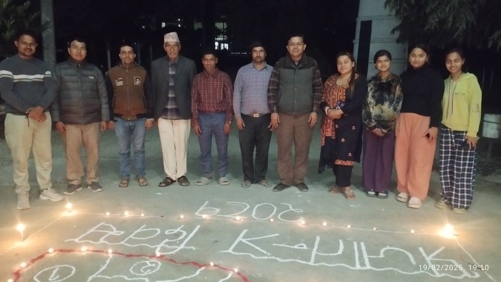 जनज्योति माध्यमिक विद्यालयले दिप प्रज्वलन गरि मनायो प्रजातन्त्र दिवस