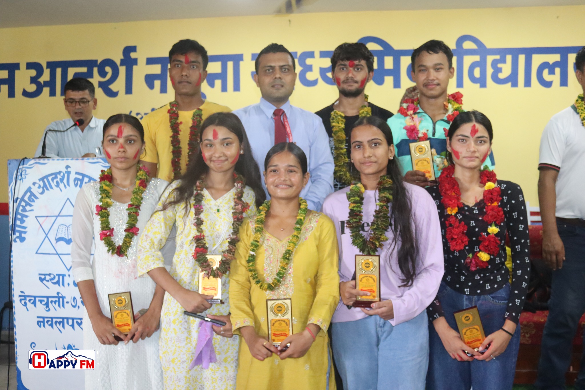 भीमसेन माविमा कक्षा १२ उत्तीर्ण विद्यार्थीलाई सम्मान तथा बिदाई कार्यक्रम सम्पन्न