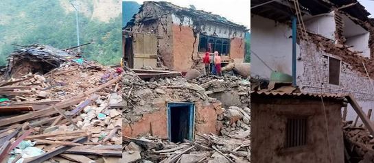 जाजरकोट भूकम्प : त्रिपालमा बस्दै आएका दुई जनाको चिसोले मृत्यु