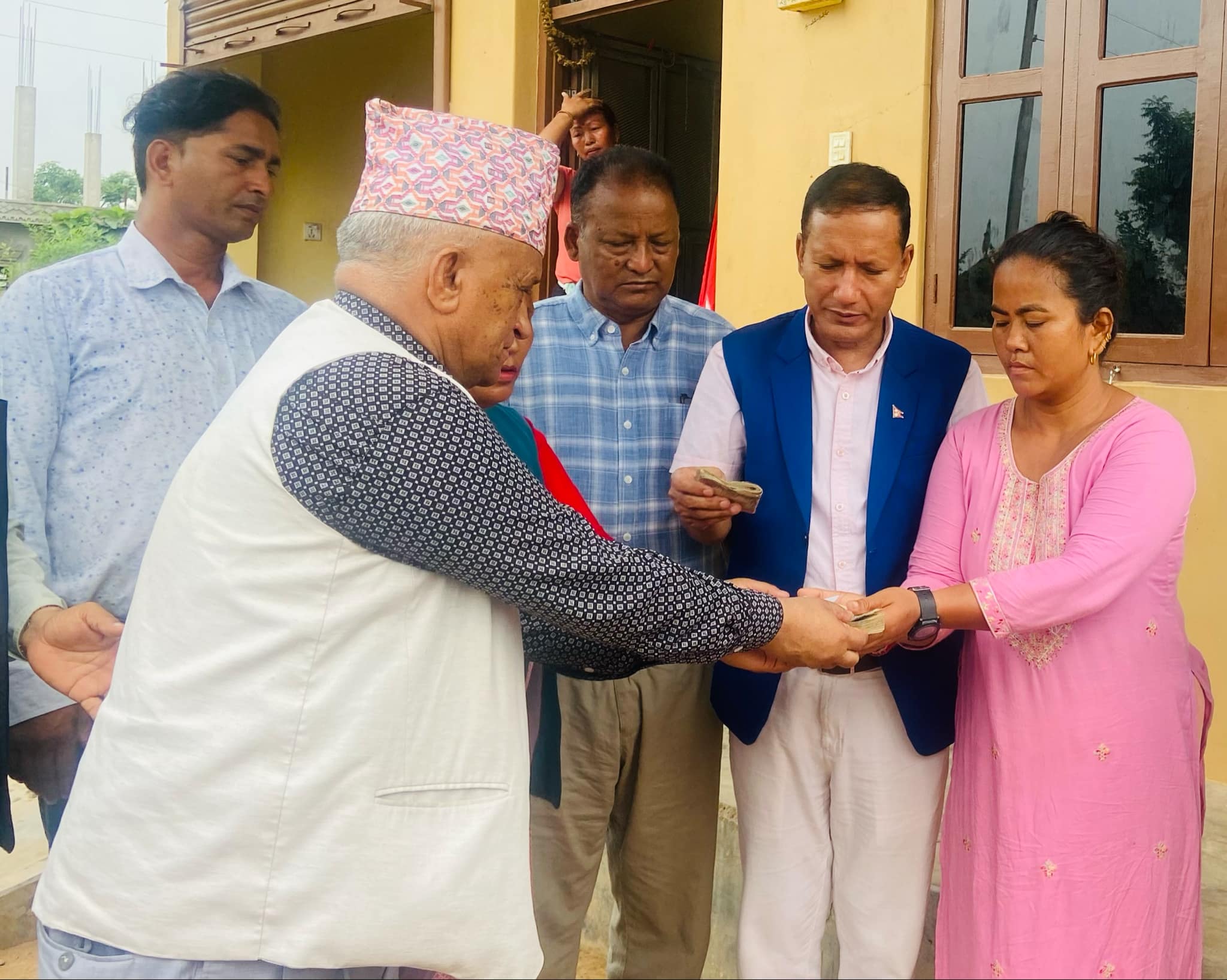 मृतकको परिवारसंग गरेको सम्झौता अक्षरशः पालना गर्छौं : नगरप्रमुख भुसाल