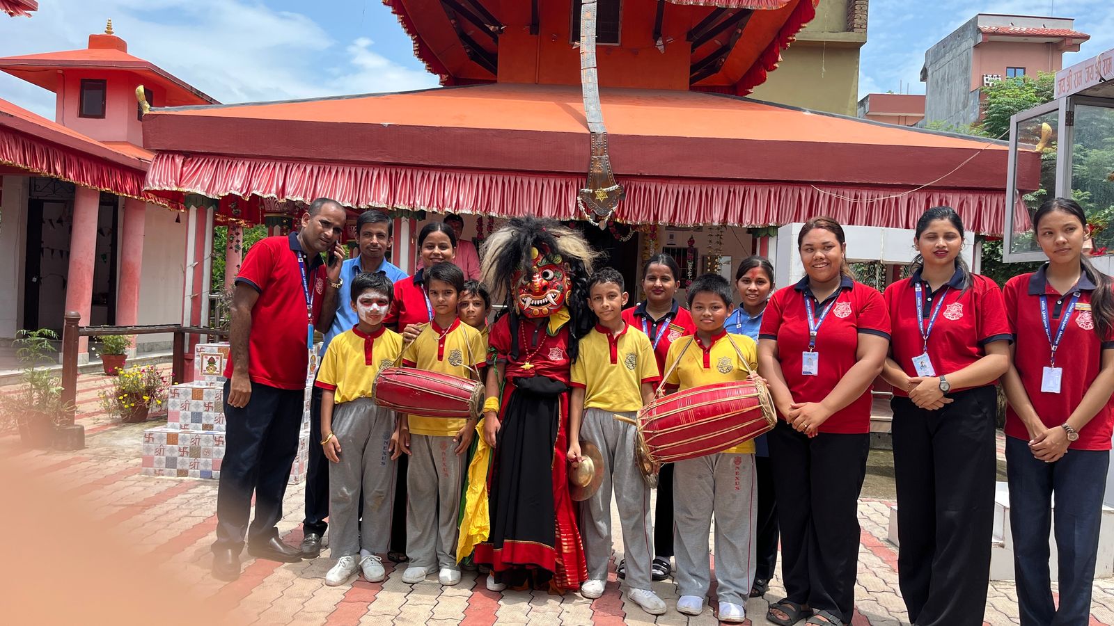 नेक्सस मन्टेश्वरीको लाखे नाचसहित विद्यार्थीहरूलाई सांस्कृतिक शिक्षा प्रदान