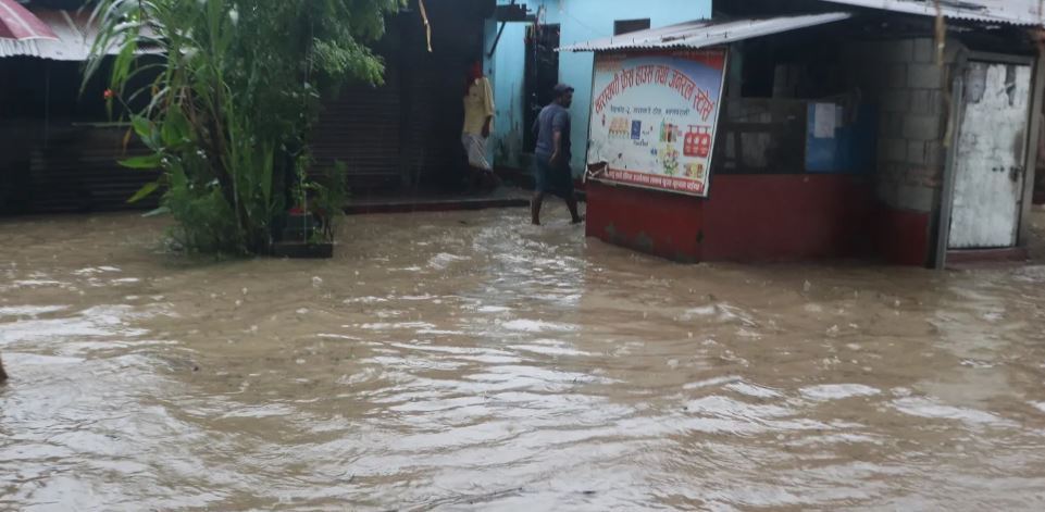 विनयी त्रिवेणीमा ७० घर डुबानमा, २ सय हेक्टर धान बाली नष्ट