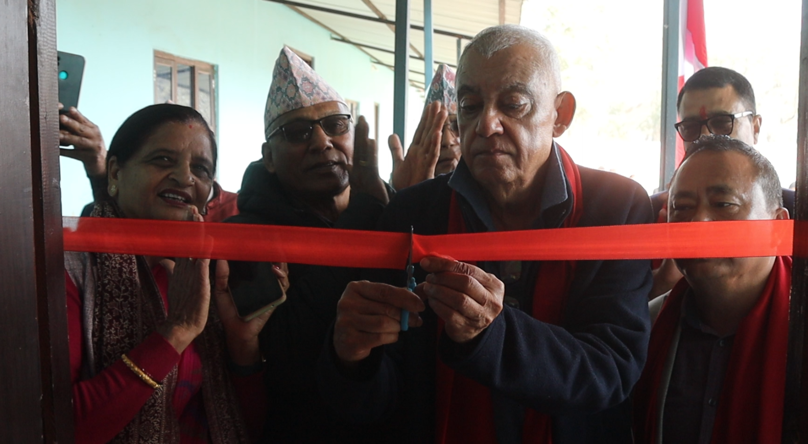 देवचुलीमा शशांक कोइरालाको सचिवालय उद्घाटन 