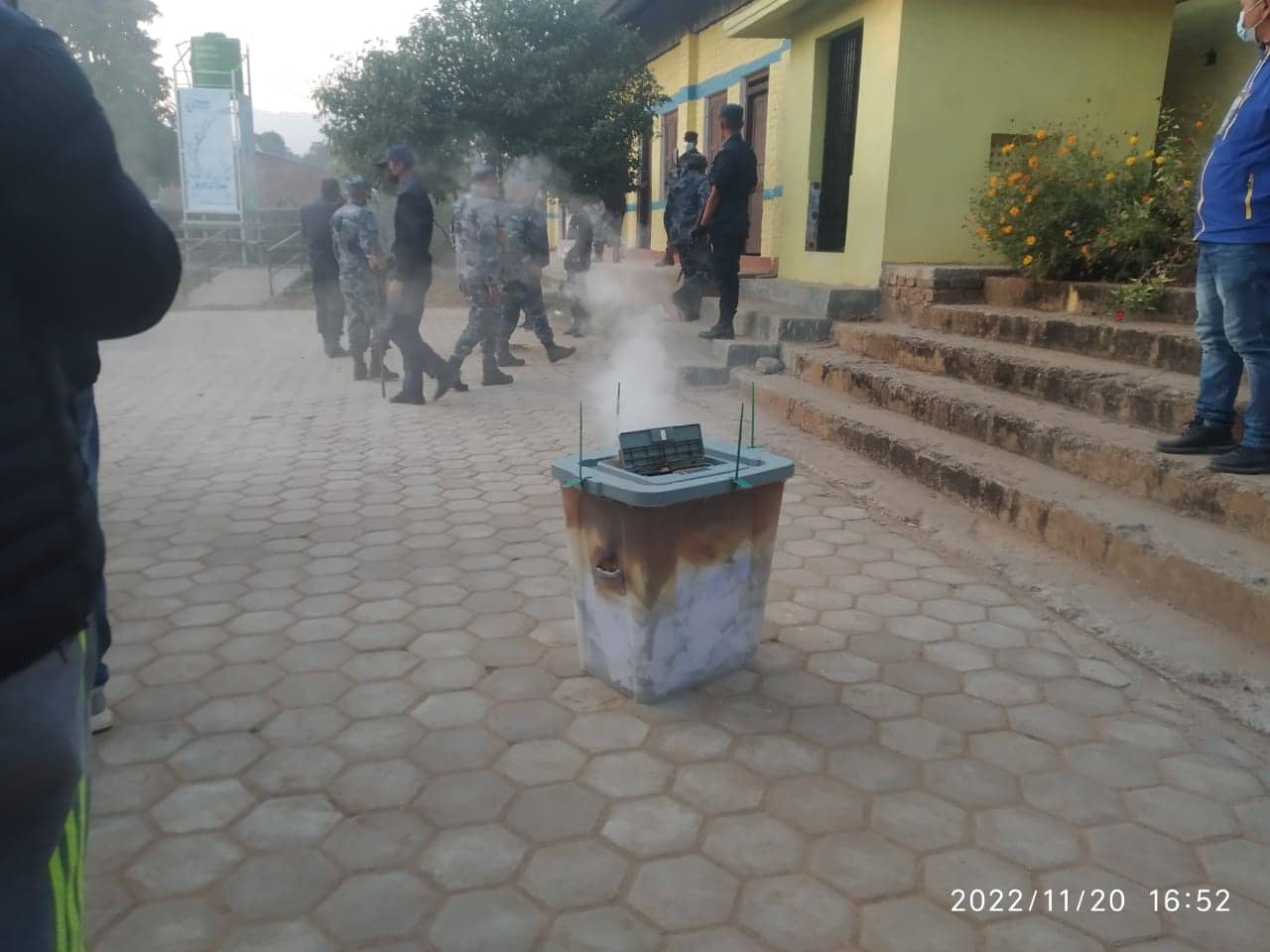 मतपेटिका आगजनी अपडेट : सर्वदलीय बैठक बस्दै