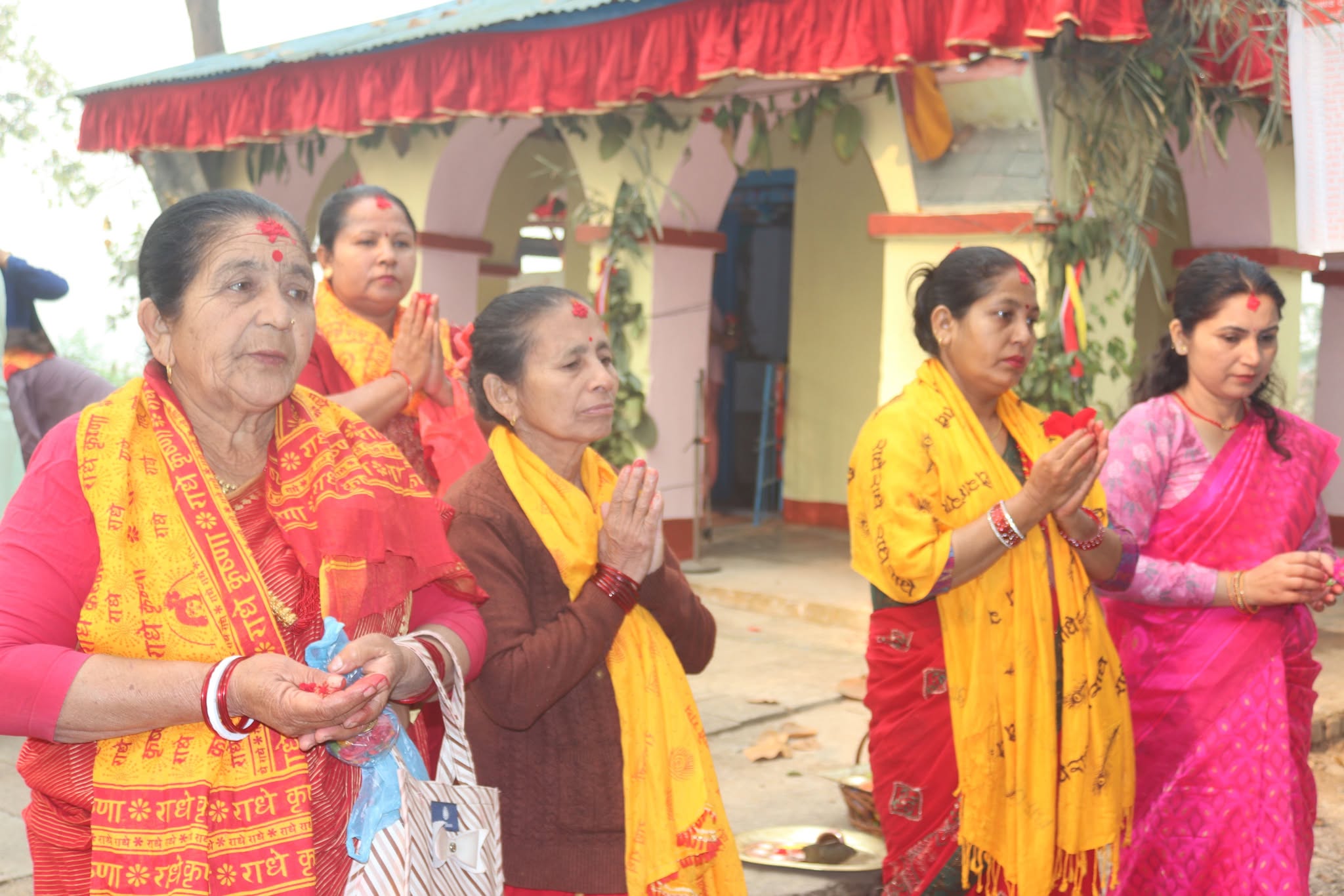 कालिका मन्दिर रजहरमा सञ्चालित तीन दिने धार्मिक कार्यक्रम सम्पन्न 