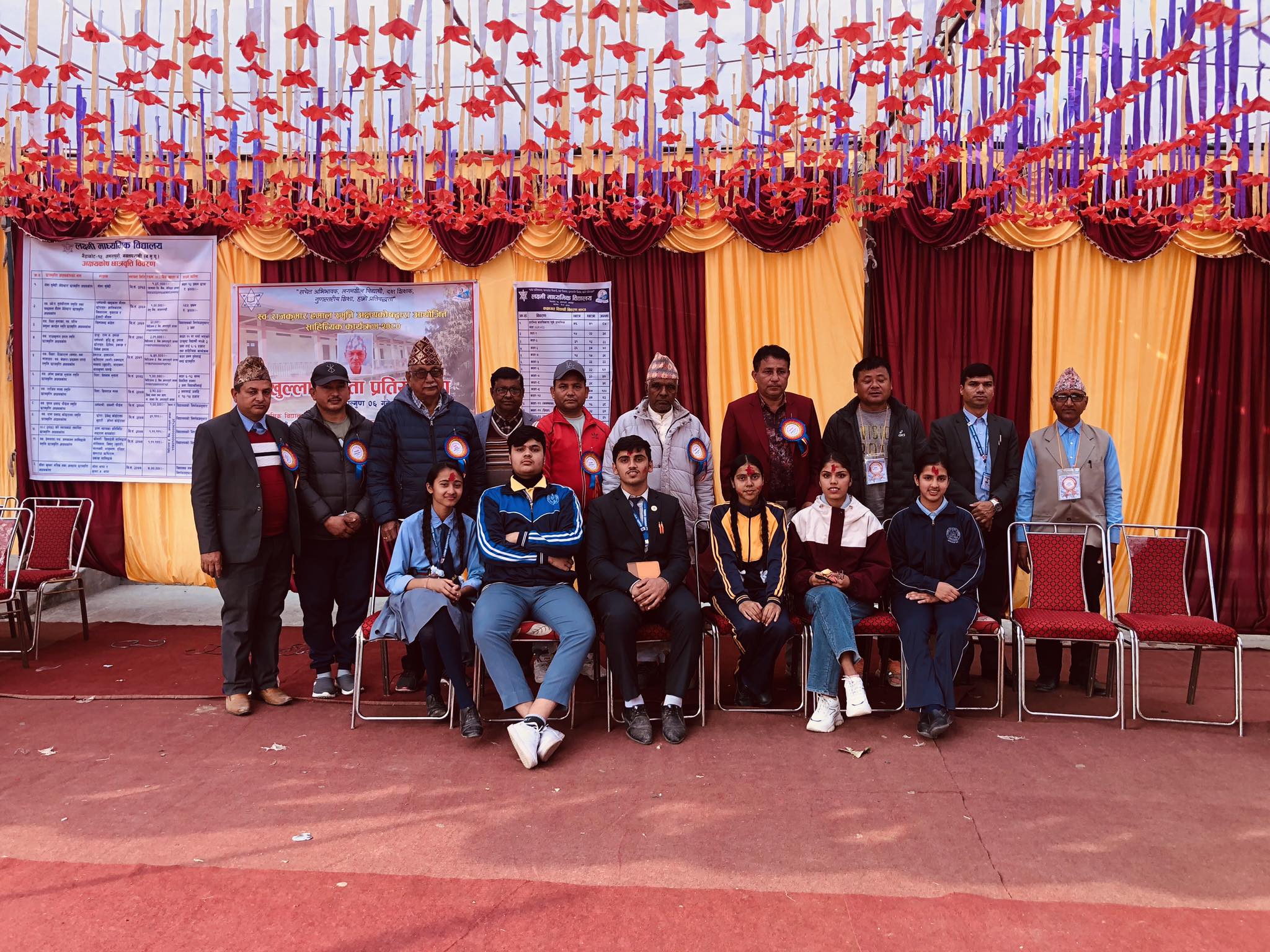 लक्ष्मी मावि गैँडाकोटमा खुल्ला कविता वाचन प्रतियोगिता सम्पन्न 