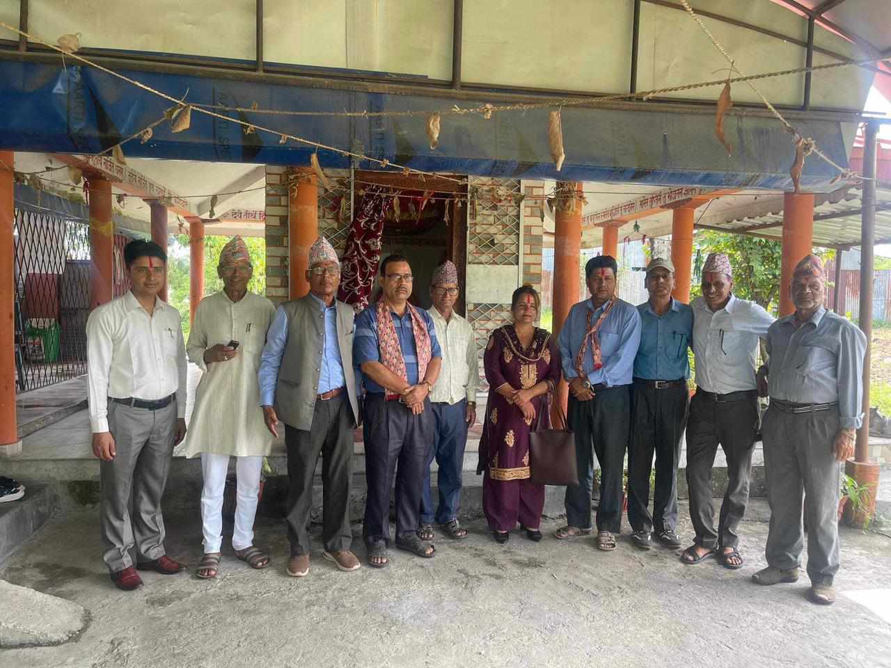 पौडेल वंश महासंघ गैडाकोटको अध्यक्षमा भोजेन्द्र पौडेल चयन 