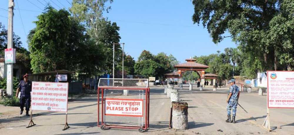 आज मध्यरातिदेखि भारत र चीनसँगको सीमानाका बन्द हुने