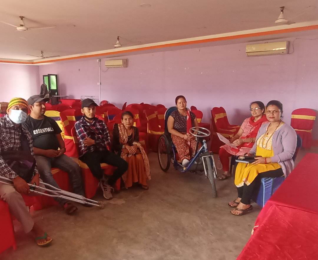 धौलागिरी अपाङ्ग उत्थान संस्थाद्वारा अन्तरक्रिया कार्यक्रम सम्पन्न