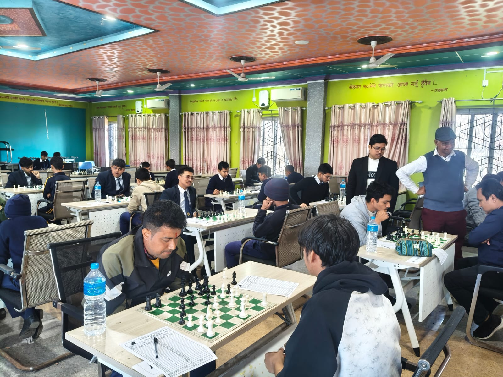 नवलपुरमा जिल्ला स्तरीय खुला चेस प्रतियोगिता सम्पन्न