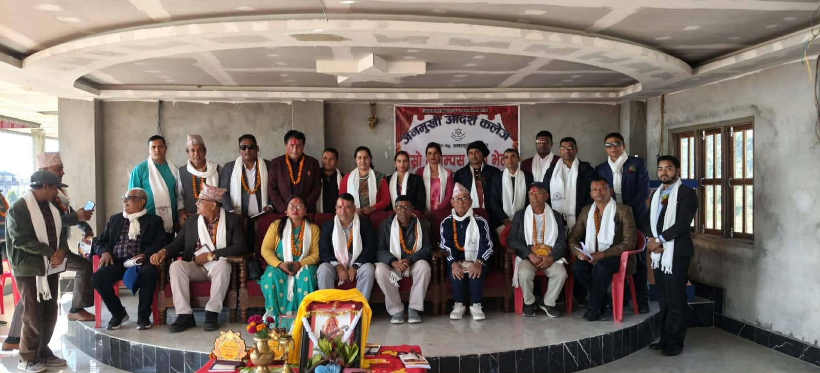 जनमुखी आदर्श कलेज अमरापुरीको दोस्रो क्याम्पस सभा भेला सम्पन्न 