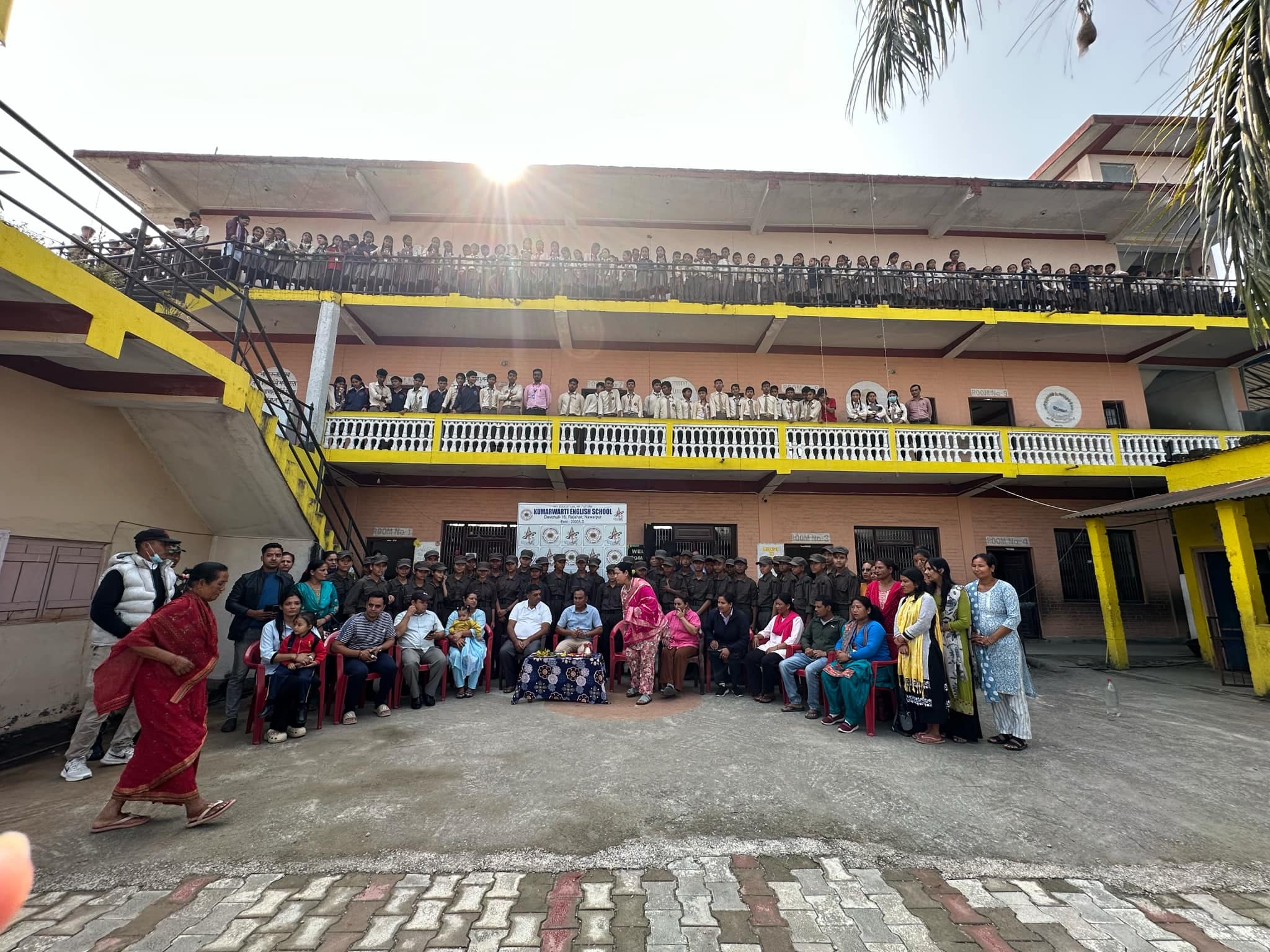 कुमारवर्ती इङ्ग्लिस स्कुल रजहरको आयोजनामा फुटसल र डोरी तान्ने प्रतियोगिता हुँदै 