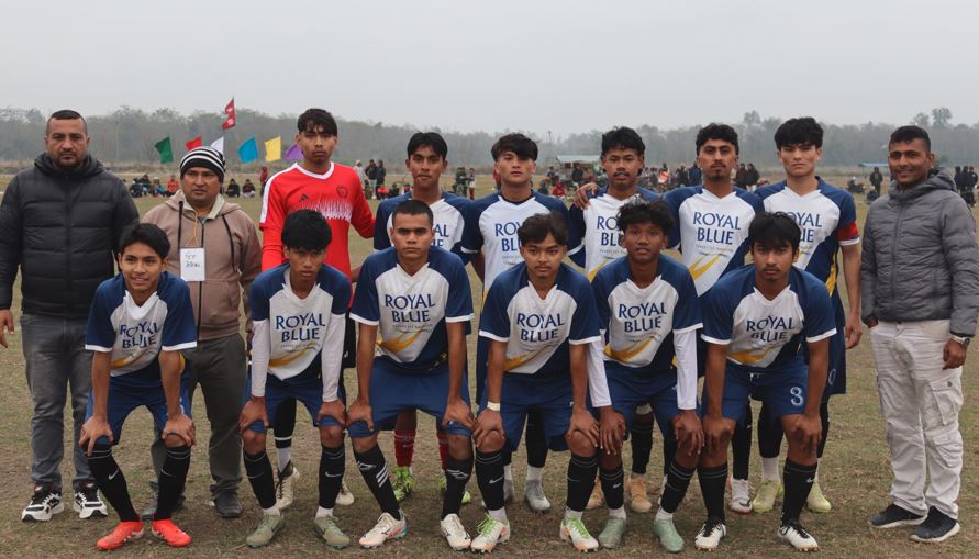 पाँचौ देवचुली मेयर कप फुटबल : आइतबारको जित संगै देवचुली-१ निलो सेमीफाइनल प्रवेश 