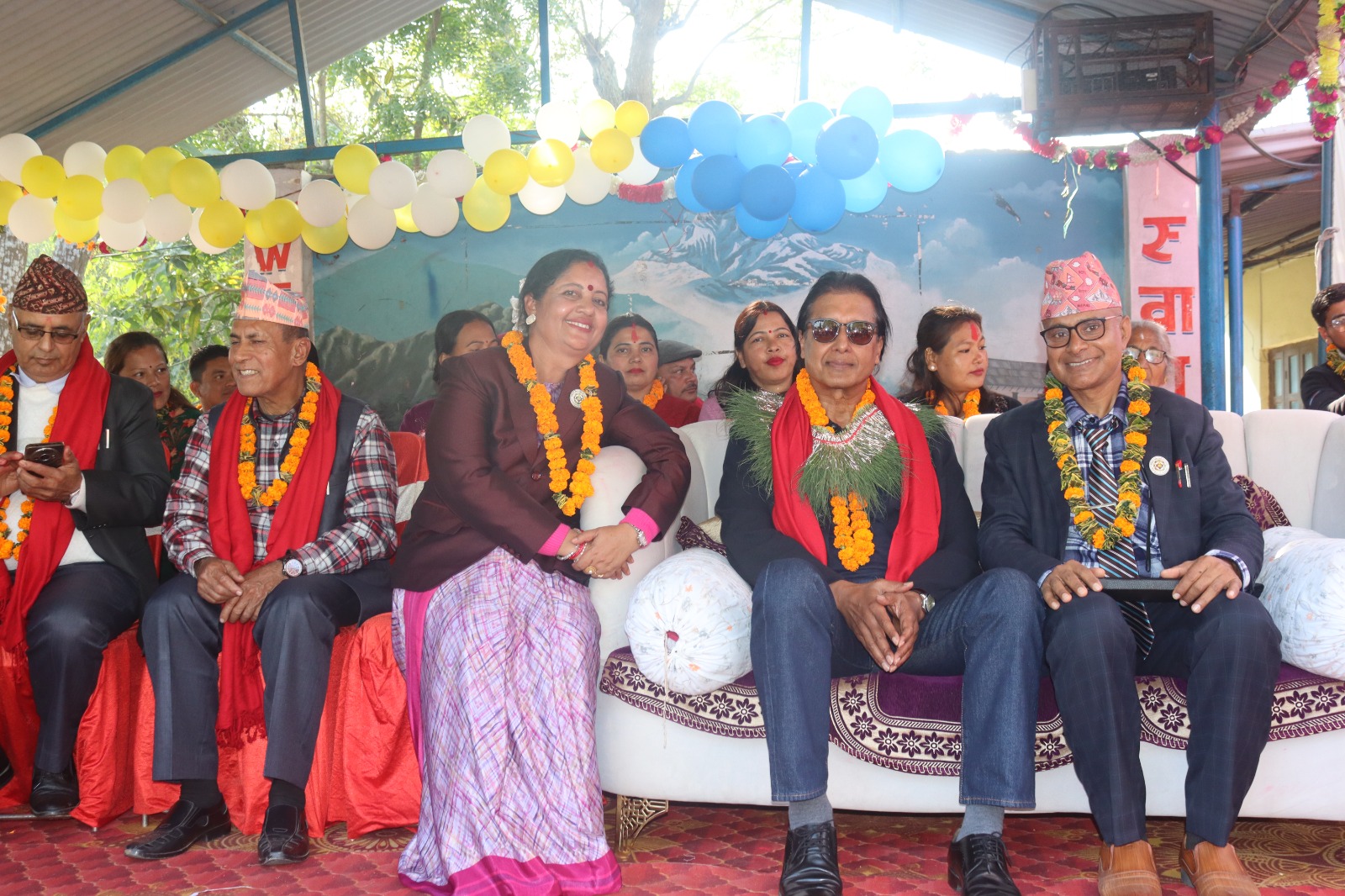 महानायक हमालको उपस्थितिमा अमर स्कुल रजहरको वार्षिकोत्सव मनाइयो 