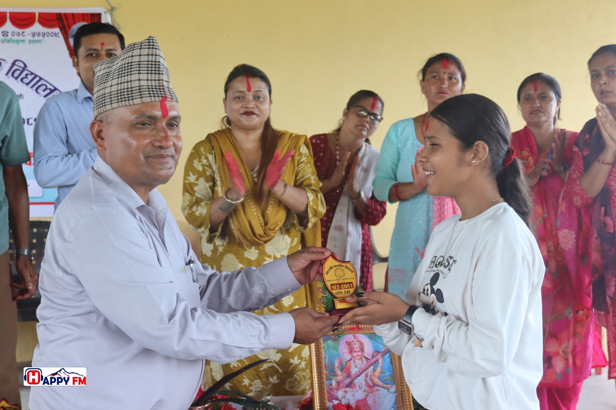 एसईई उत्तीर्ण हुने विधार्थीहरुको लागी जनज्योति माविले गर्यो बधाई तथा सम्मान 