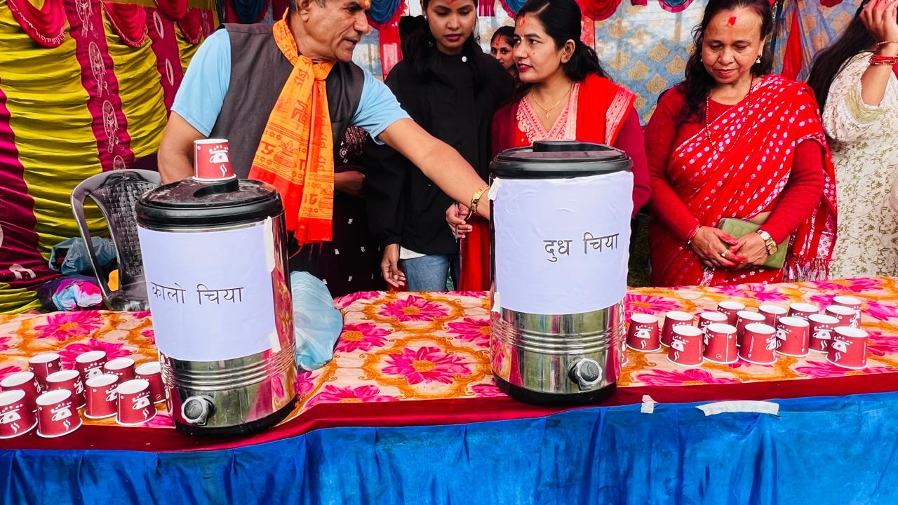 केउरेनी र पिठौलीमा एकादशीका धर्मावलम्बीलाई मध्य नेपालको चियापान