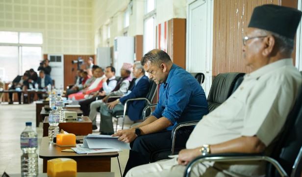 देउवा निवासमा कांग्रेस पदाधिकारी बैठक