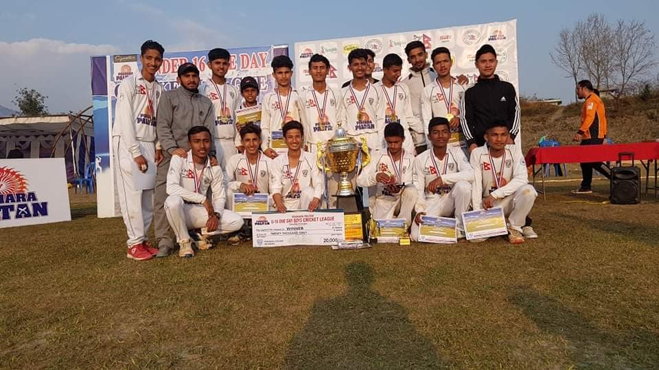 नवलपुरले उचाल्यो यु–१६ गण्डकीको उपाधी