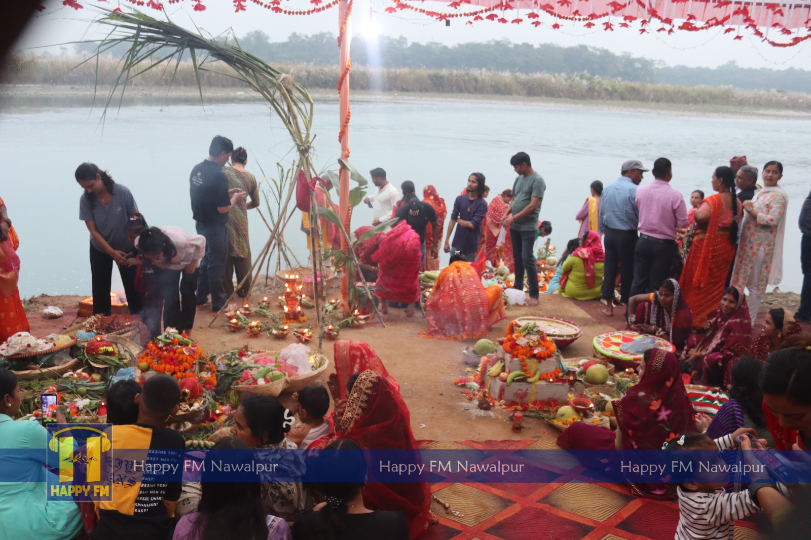 नारायणी दिव्यधाममा छठको रौनक !