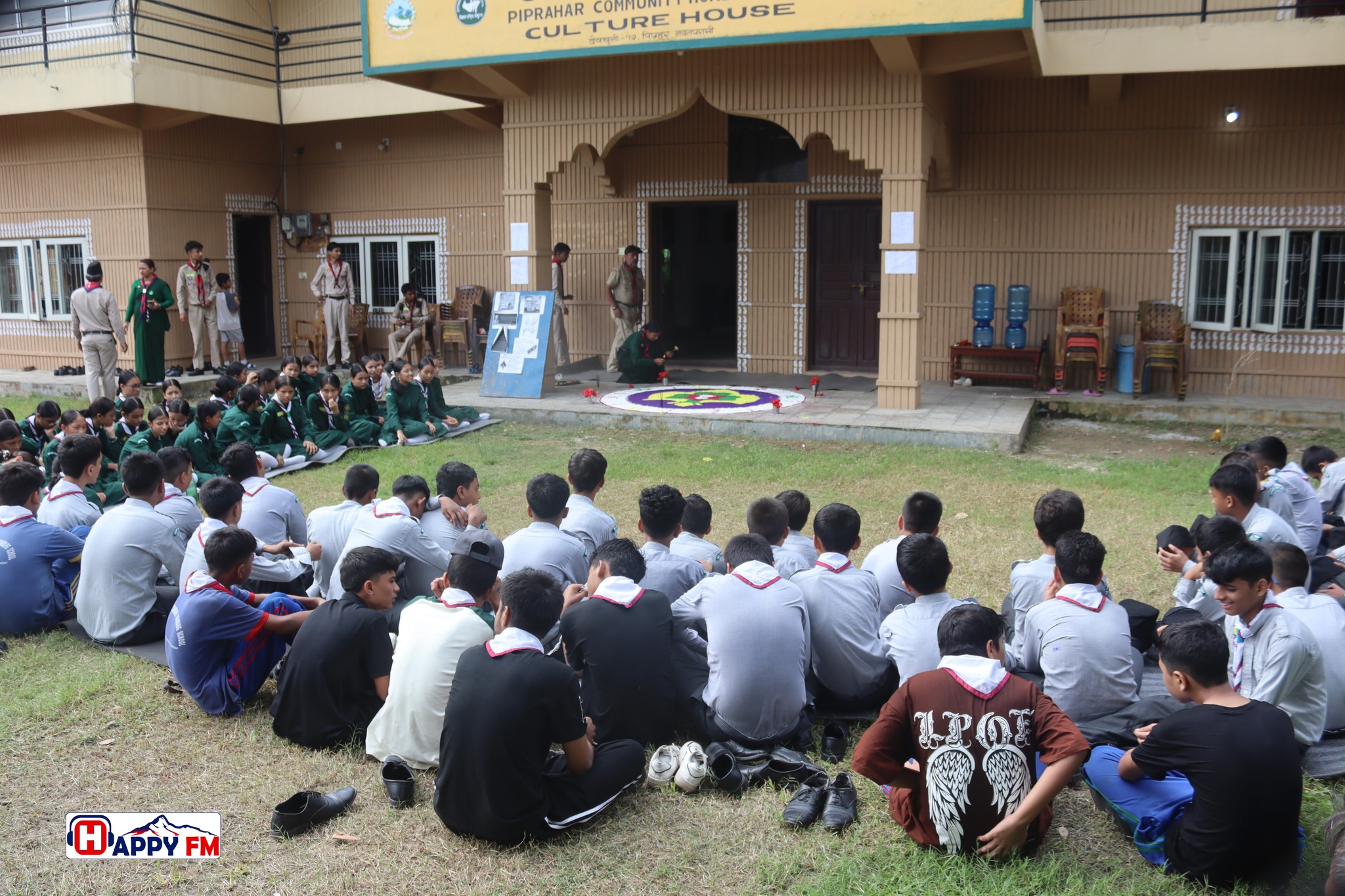 अमर इङ्ग्लिश बोर्डिङ स्कुलका स्काउट ट्रुपको दीक्षान्त समारोह सम्पन्न