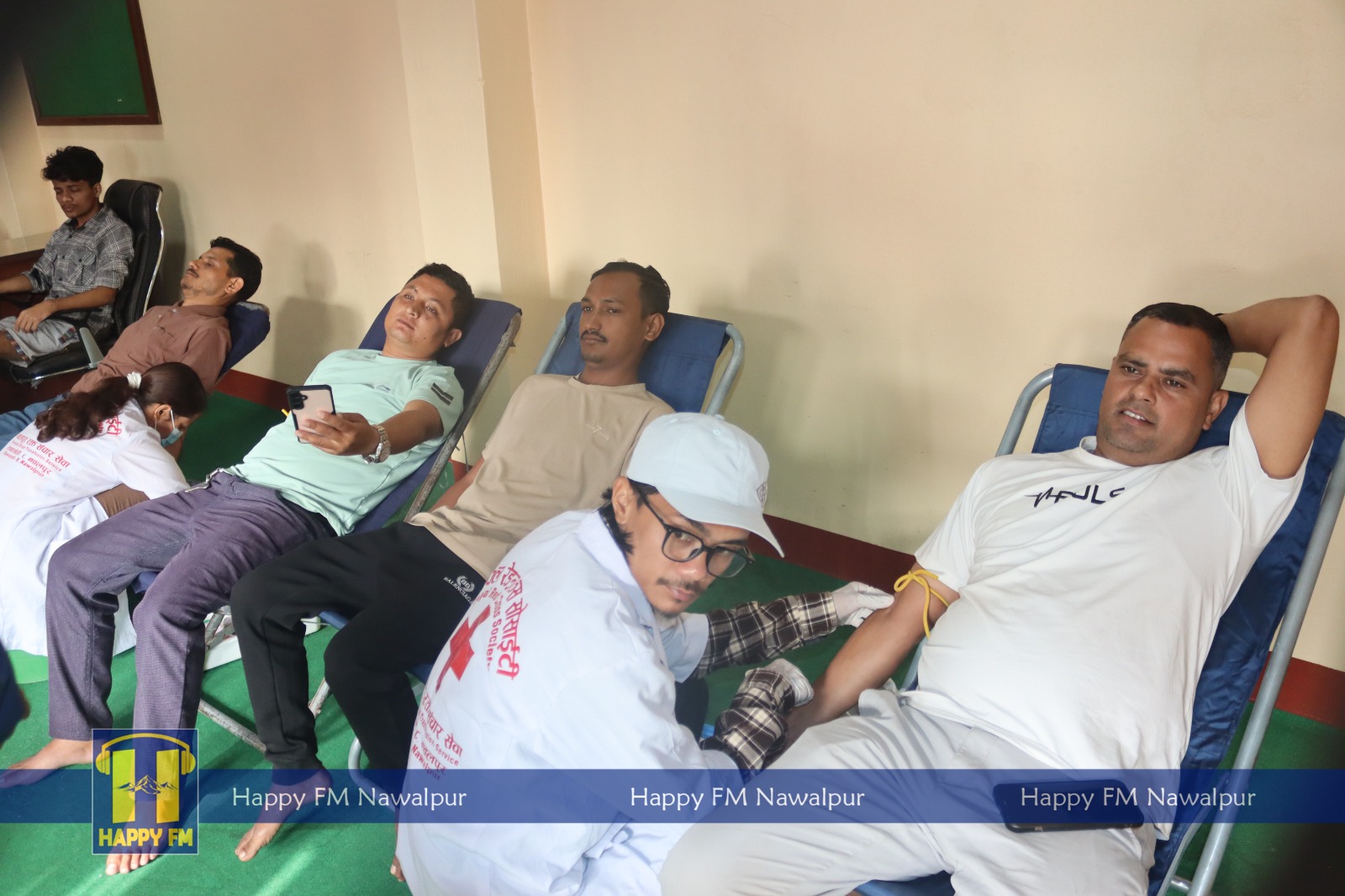 प्रगतिनगर खानेपानी संस्थाको रक्तदानमा ८५ जनाले गरे रगत दान